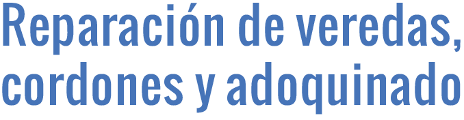 reparacion